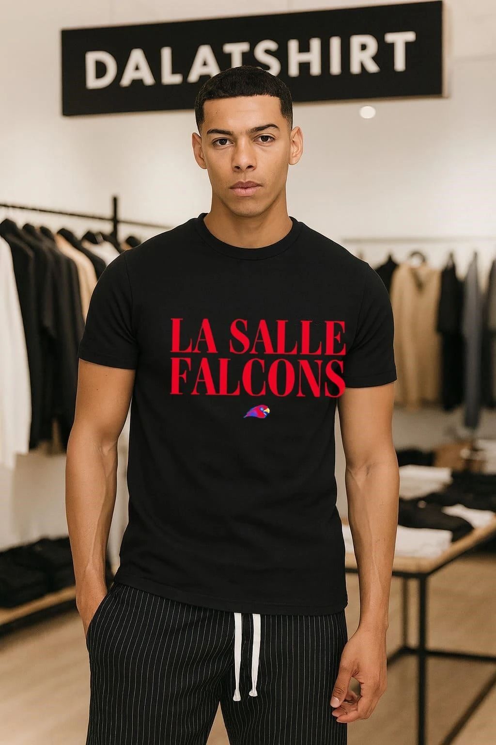 La Salle Falcons Red Logo shirt