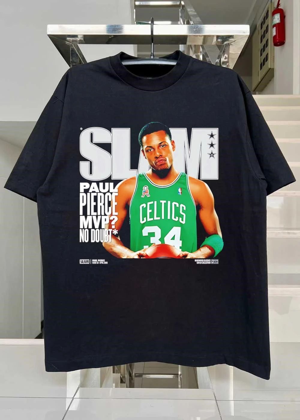 Slam Magazine Cover Paul Pierce Boston Celtics MVP shirt