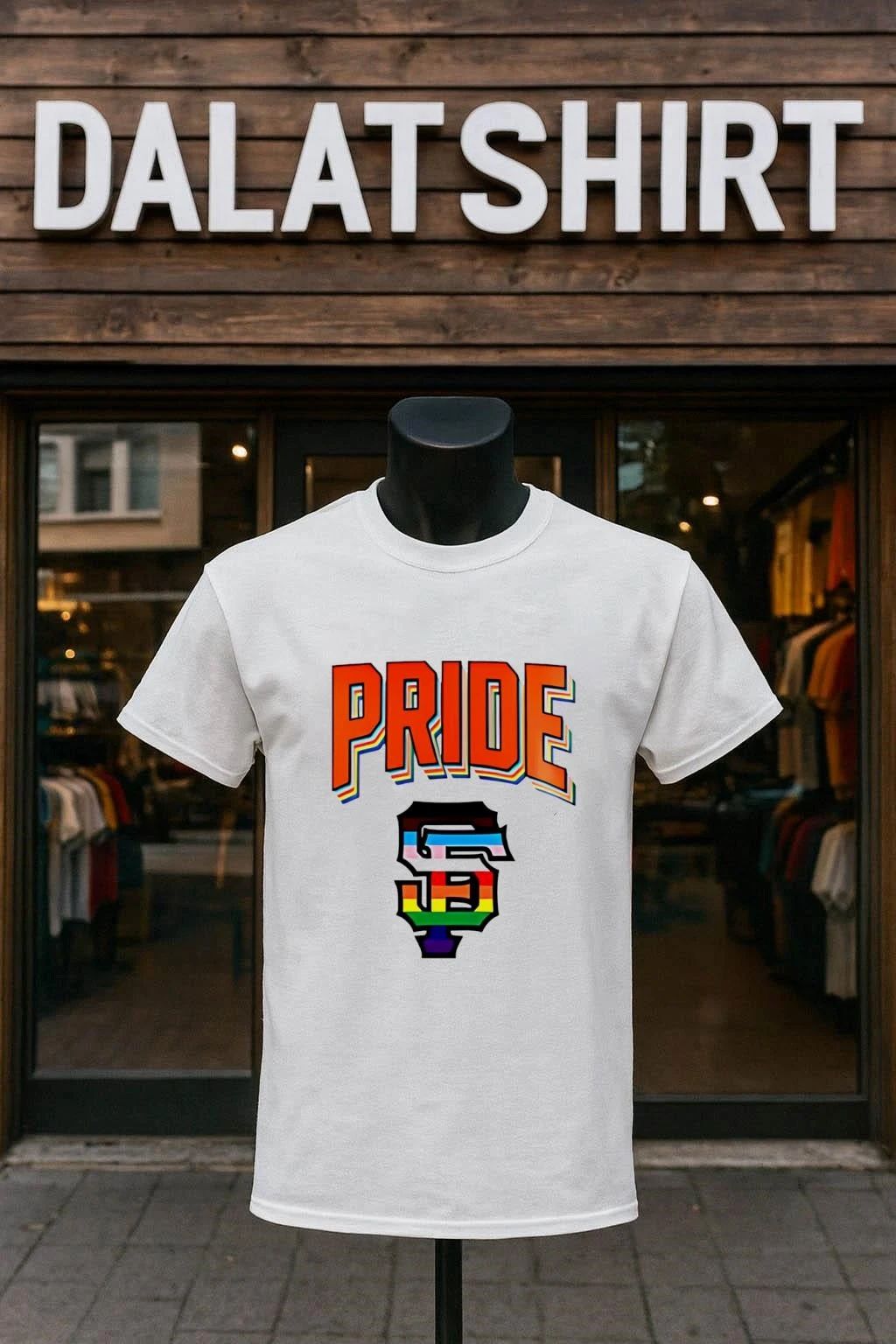 2025 Giants Celebration Pride Month Baseball shirt