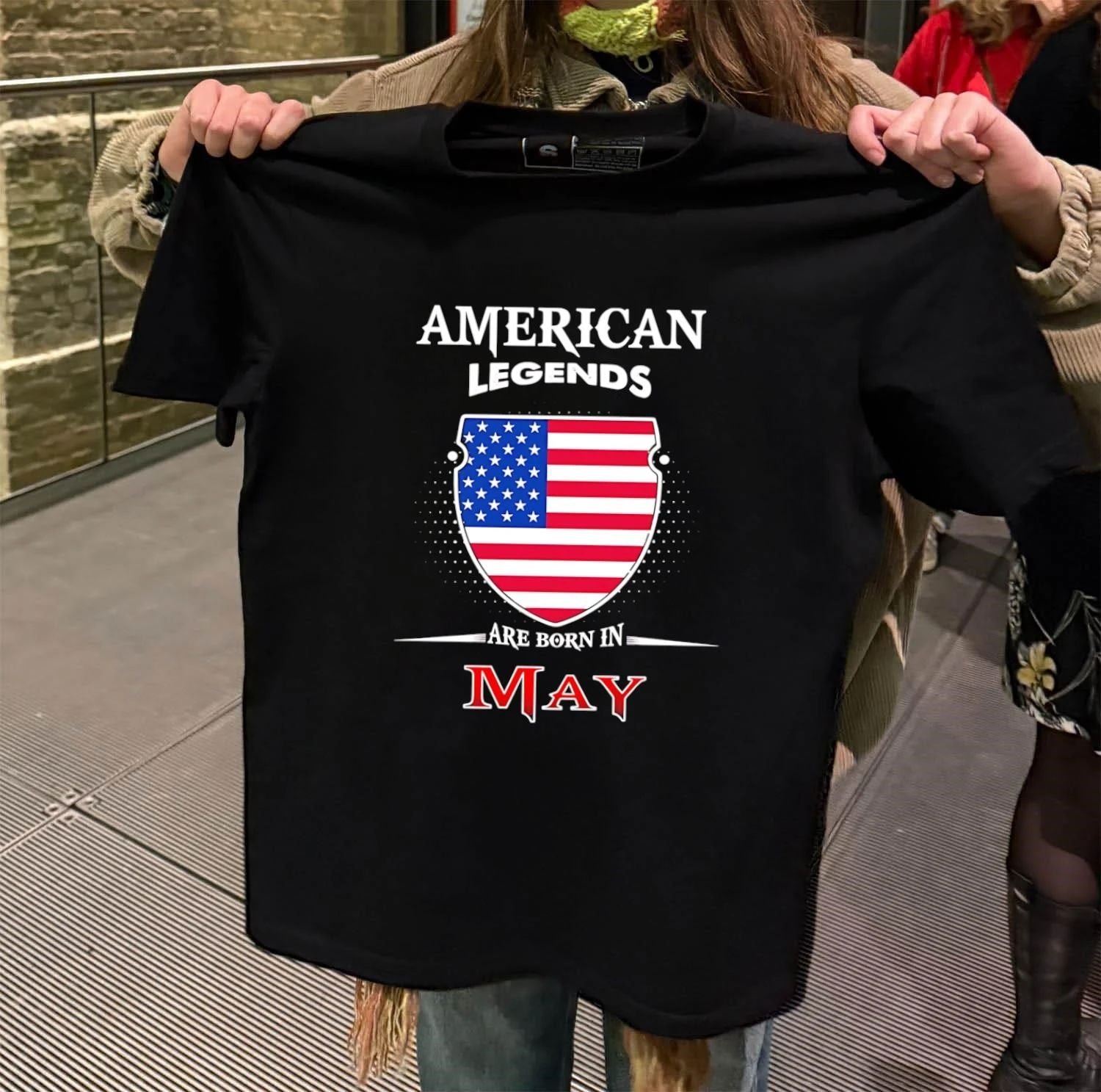 American Legends Are Born In May shirt