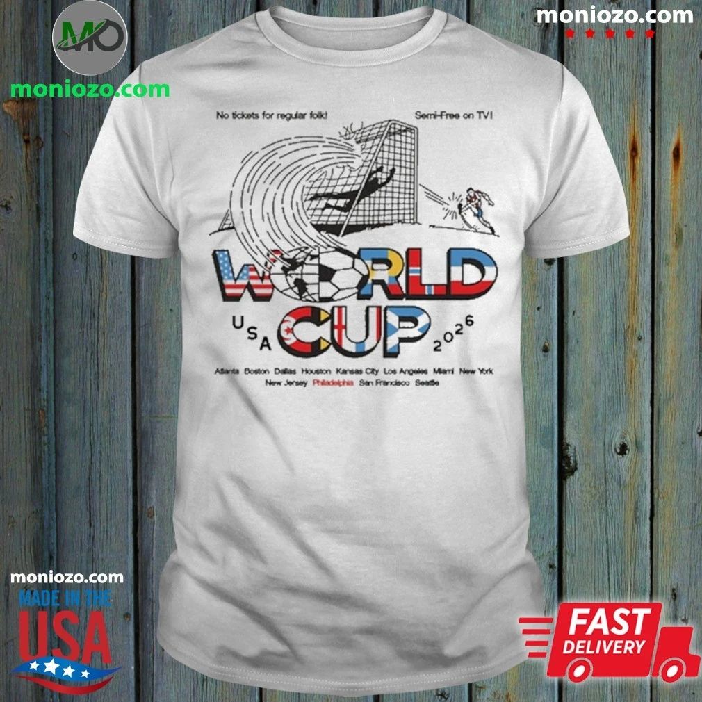 Kees Holterman Soccer World Cup 2026 Shirt