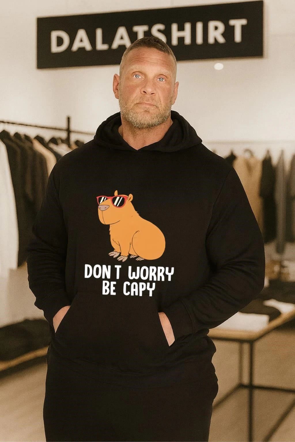 Don’t Worry Be Capy cute shirt