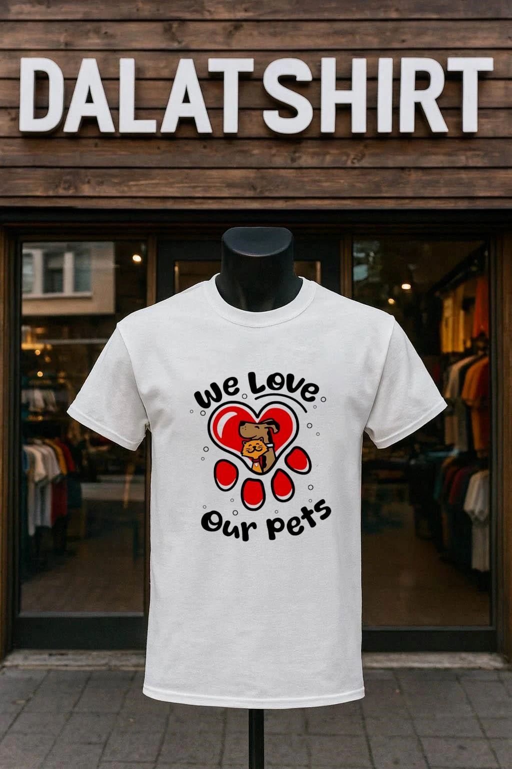 We love our pets shirt