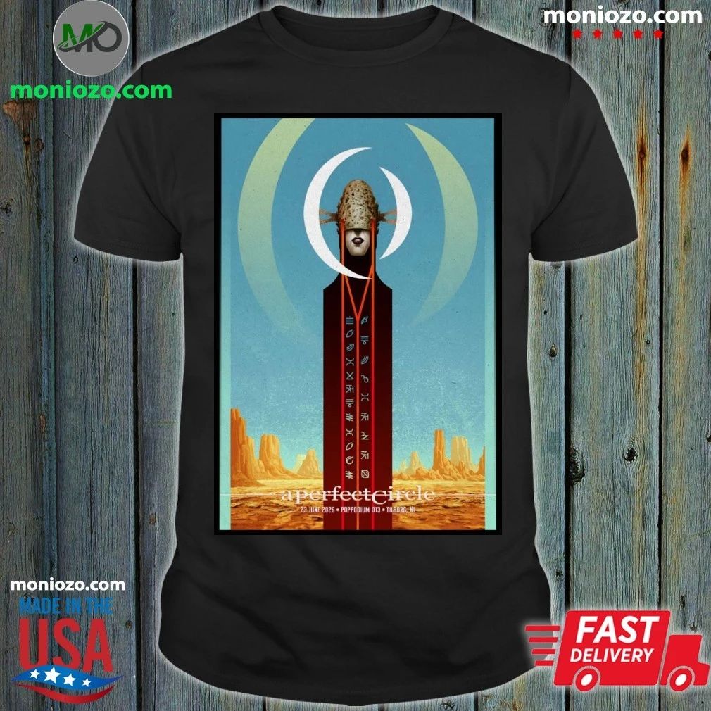 A Perfect Circle In Tilburg NL On June 23 2026 Tour Poster Shirt