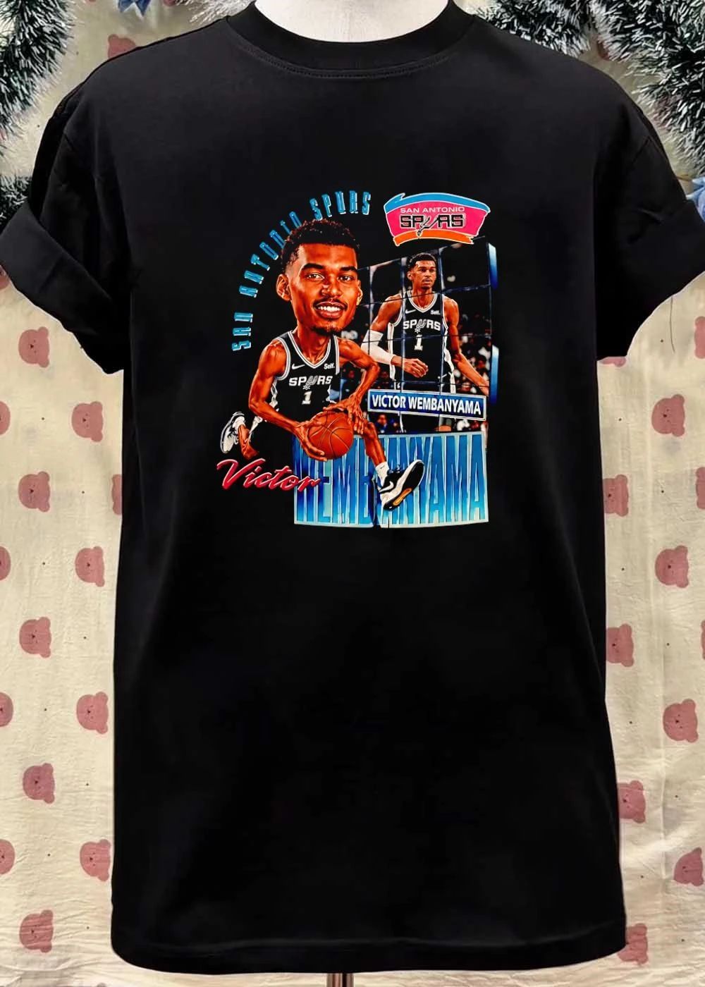 San Antonio Spurs Victor Wembanyama Caricature shirt