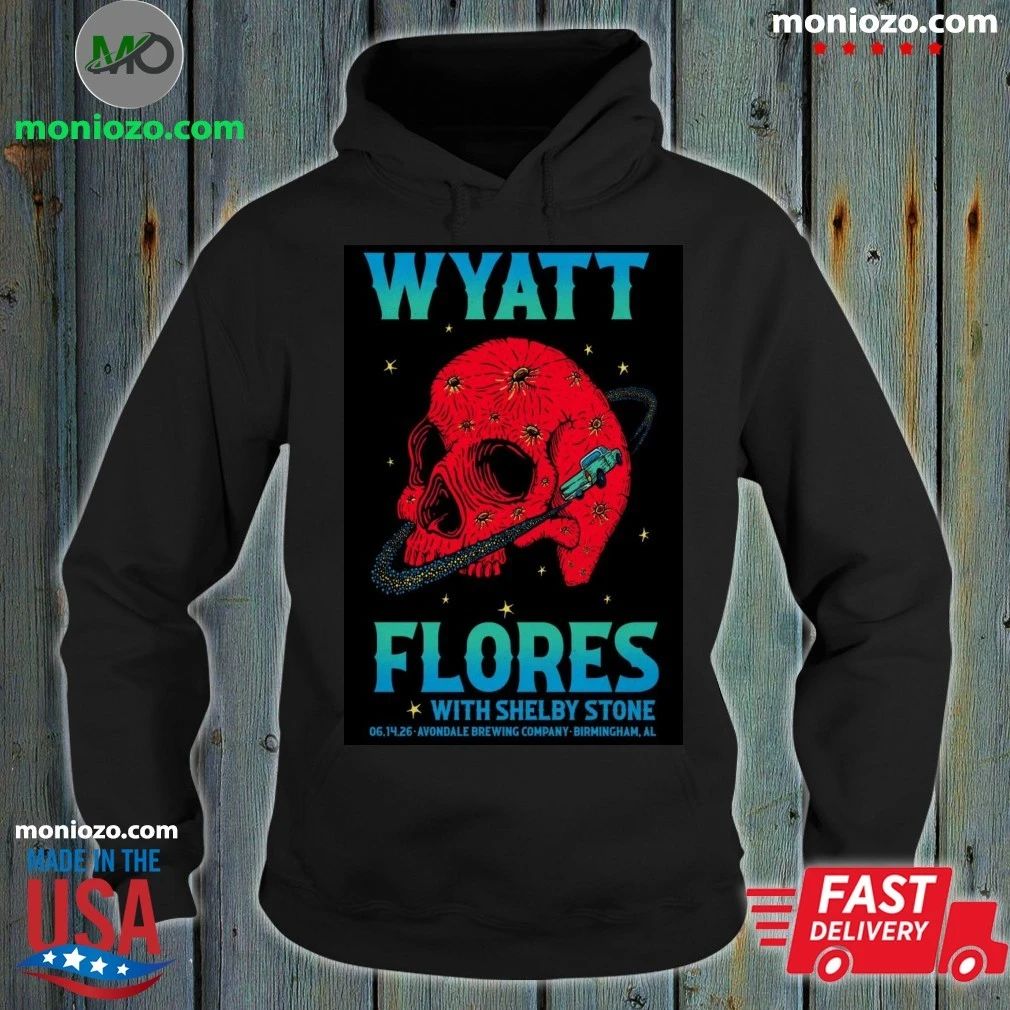 Original Wyatt Flores 06.14.26 Avondale Brewing Company Birmingham, AL Poster Shirt