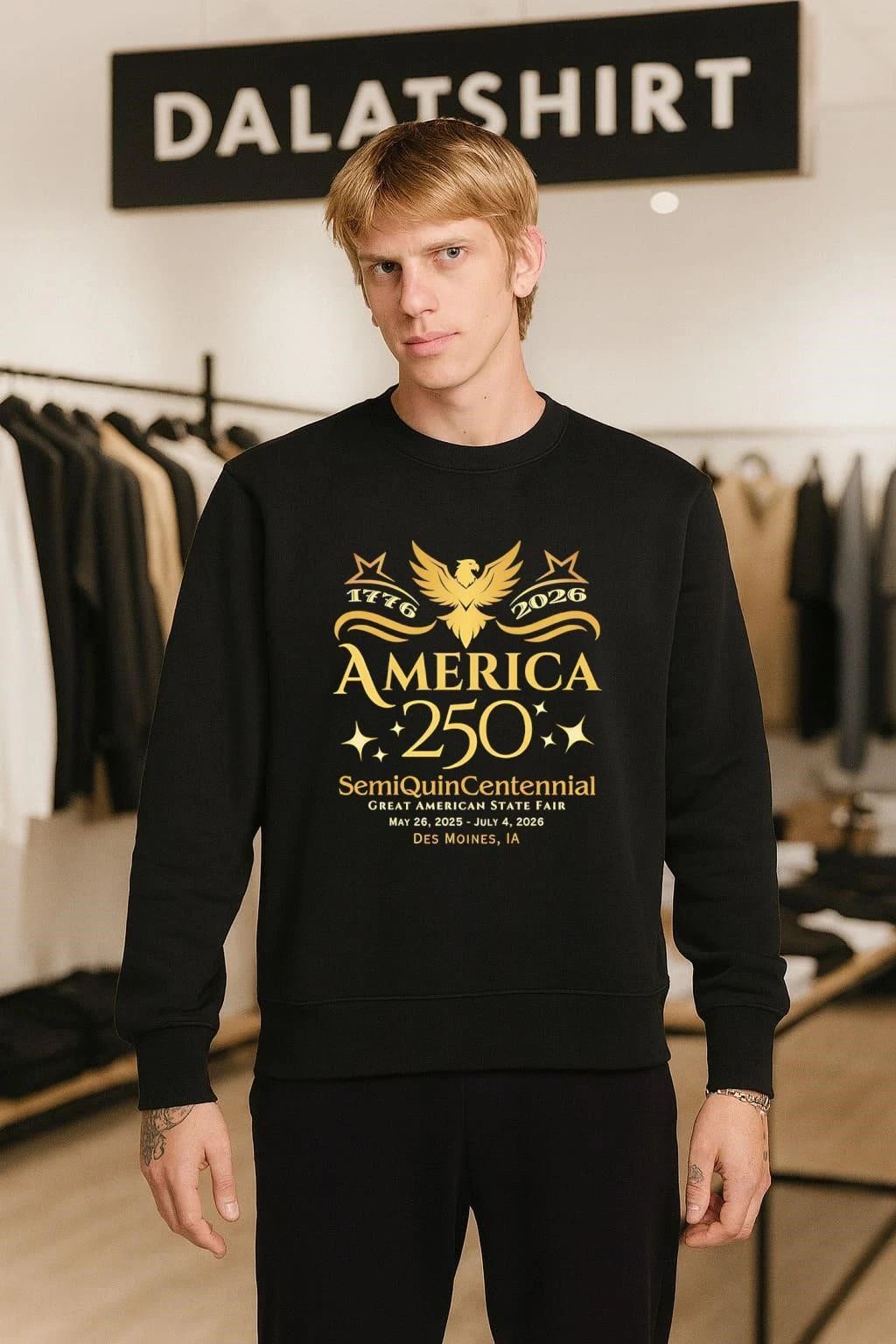 USA Semiquincentennial 250th Anniversary 250 Years 1776-2026 shirt