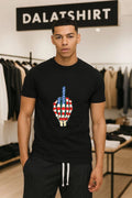 Skeleton Hand USA 250th shirt