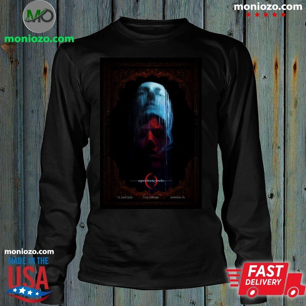 A Perfect Circle Warsaw 10 Jun 2026 Poster Shirt