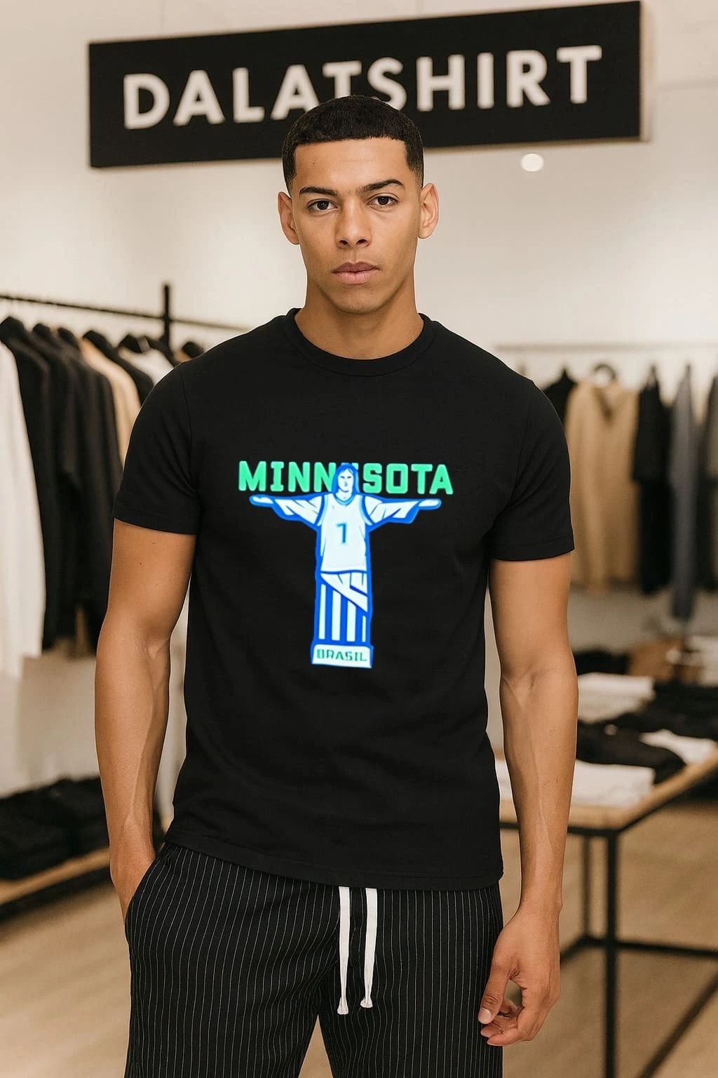 Timberwolves minnesota brazil shirt