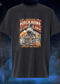 Rough Hand Backbone Of The Line Skeleton Railway Trades T-Shirt