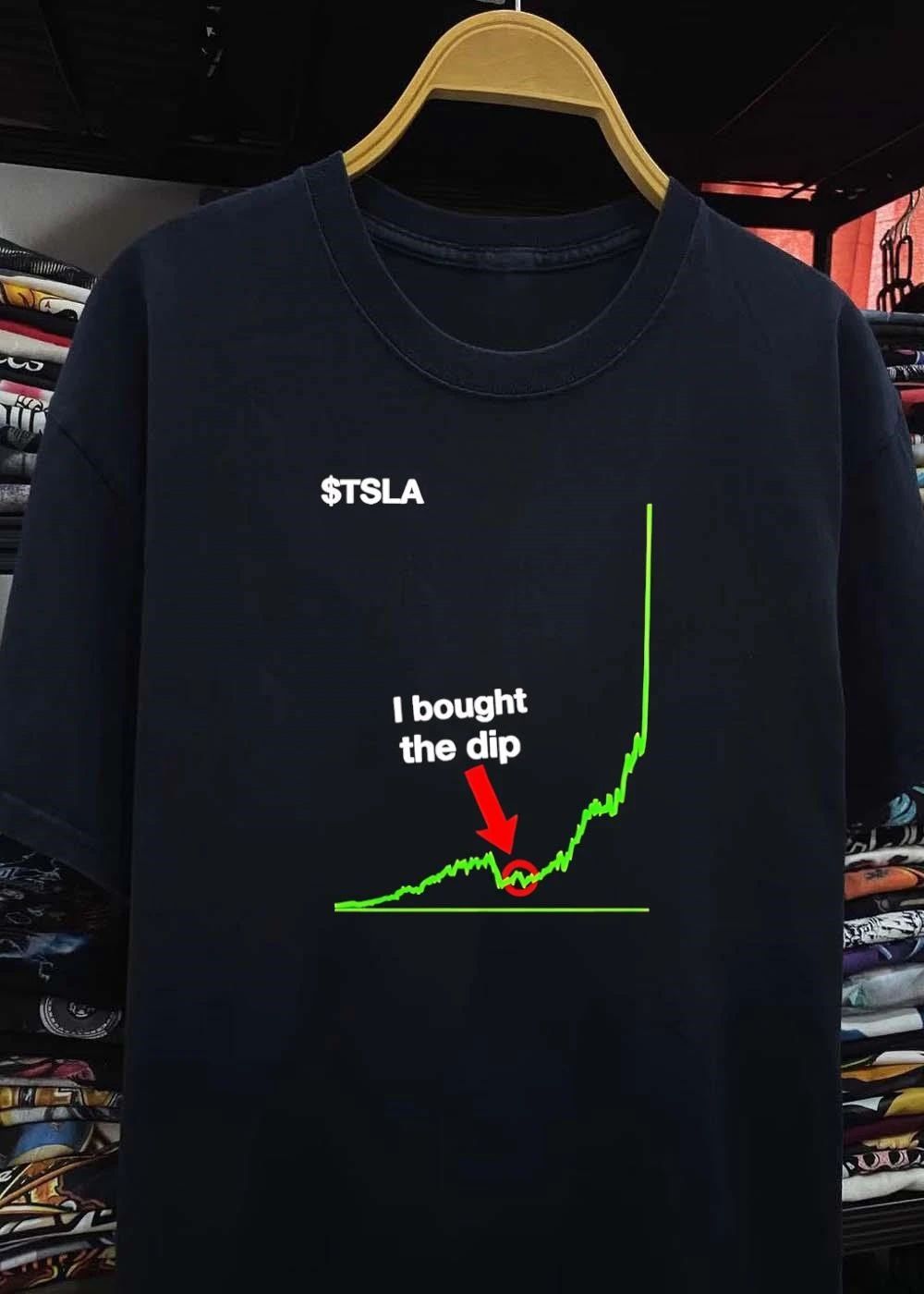 $TSLA I bought the dip shirt