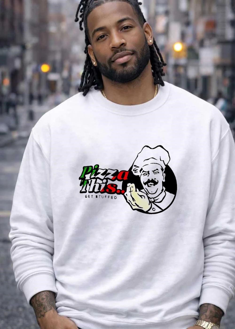 GTA pizza this get stuffed shirt