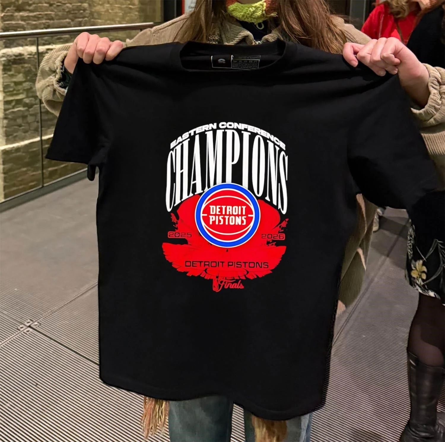 Detroit Pistons 2026 Eastern Conference Champions Final shirt