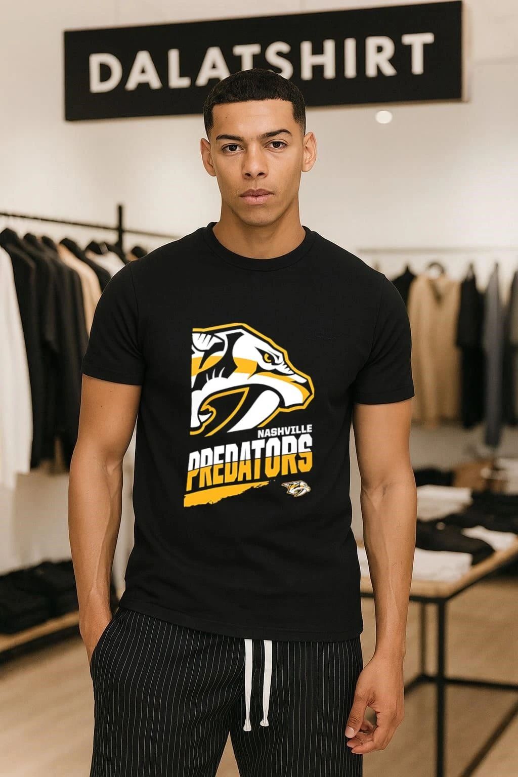 Nashville Predators Saber-Toothed Tiger Logo Nashville Predators shirt
