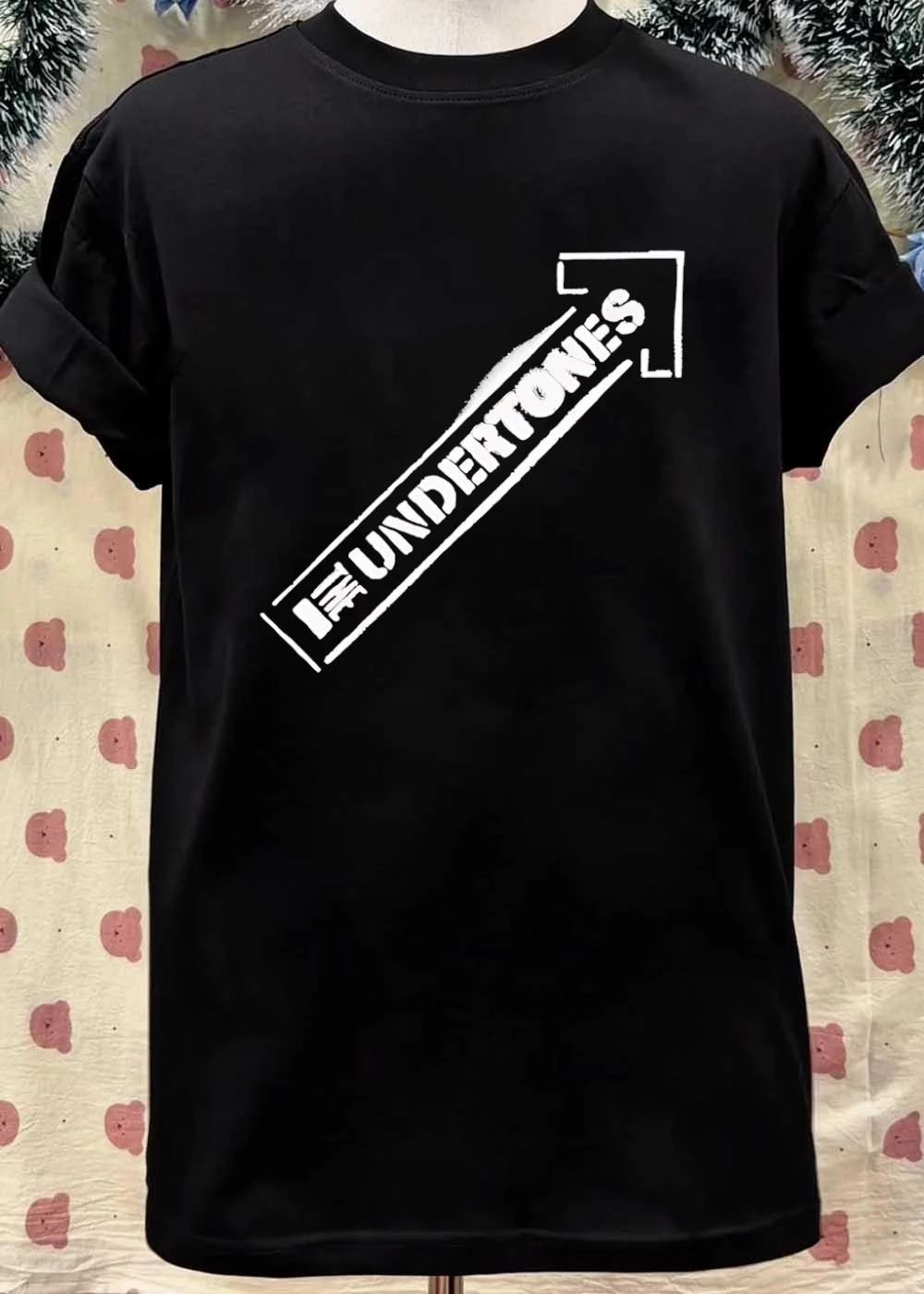The Undertones Stencil Logo Iconic Punk Rock Revival 2026 Festival Tour Shirt
