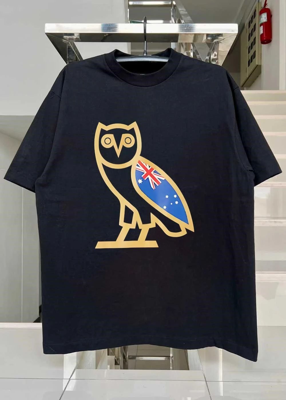 OVO Owl Australia Flag shirt