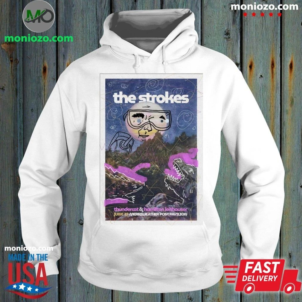 Original The Strokes Columbia MD Tour On June 27 2026 Poster T-Shirt