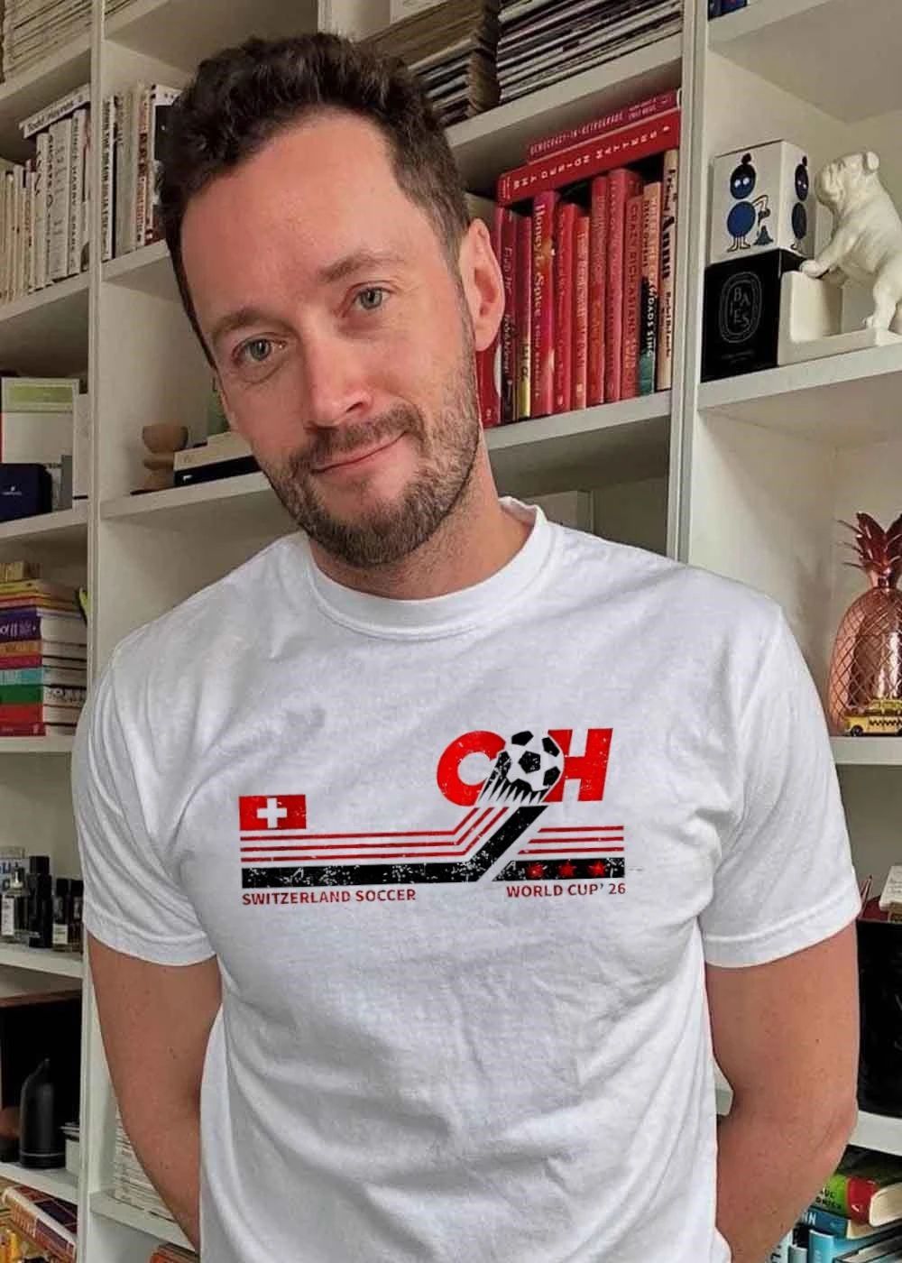 Switzerland Soccer World Cup 2026 Retro shirt