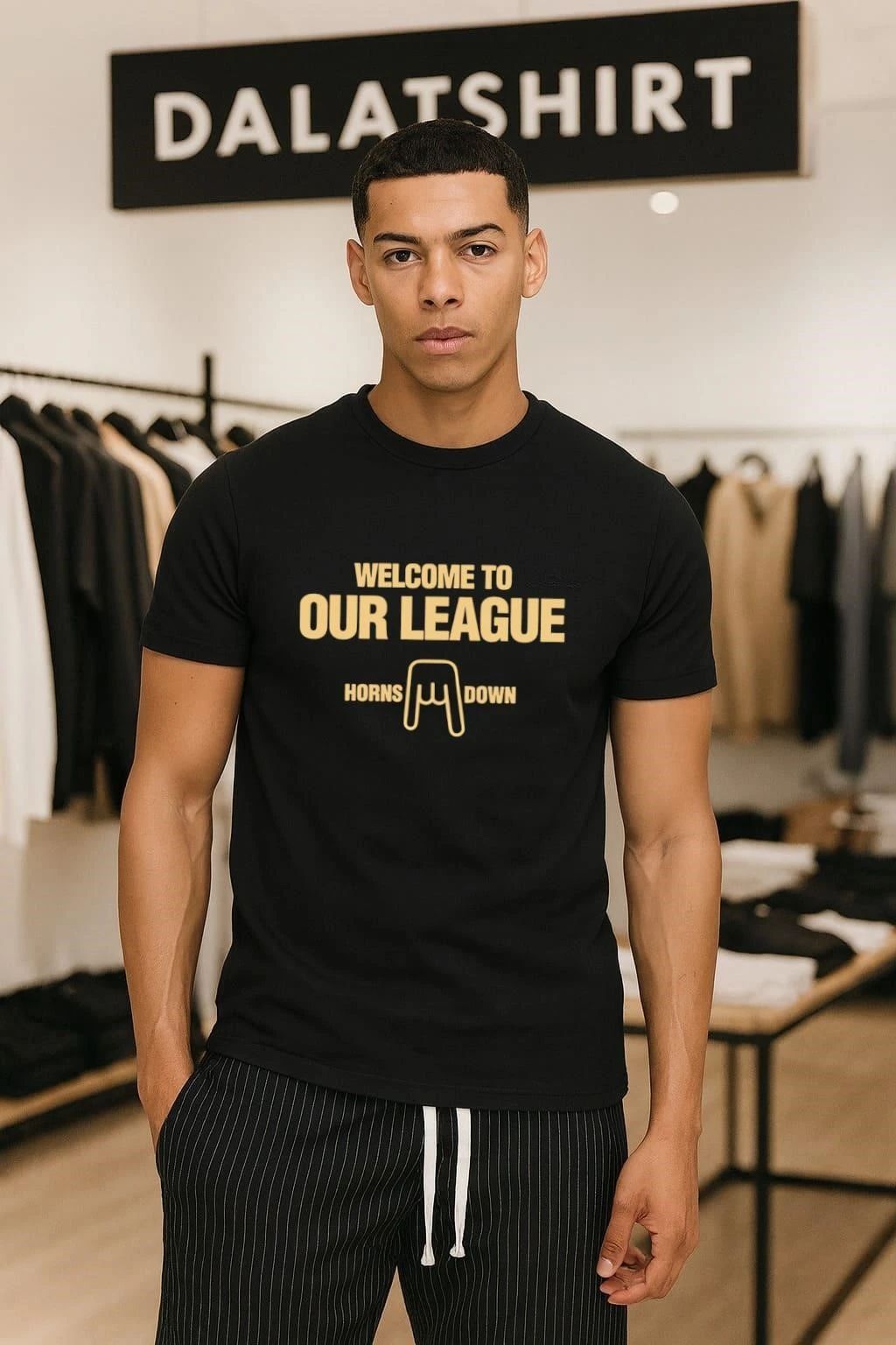 Welcome To Our League Horns Down shirt