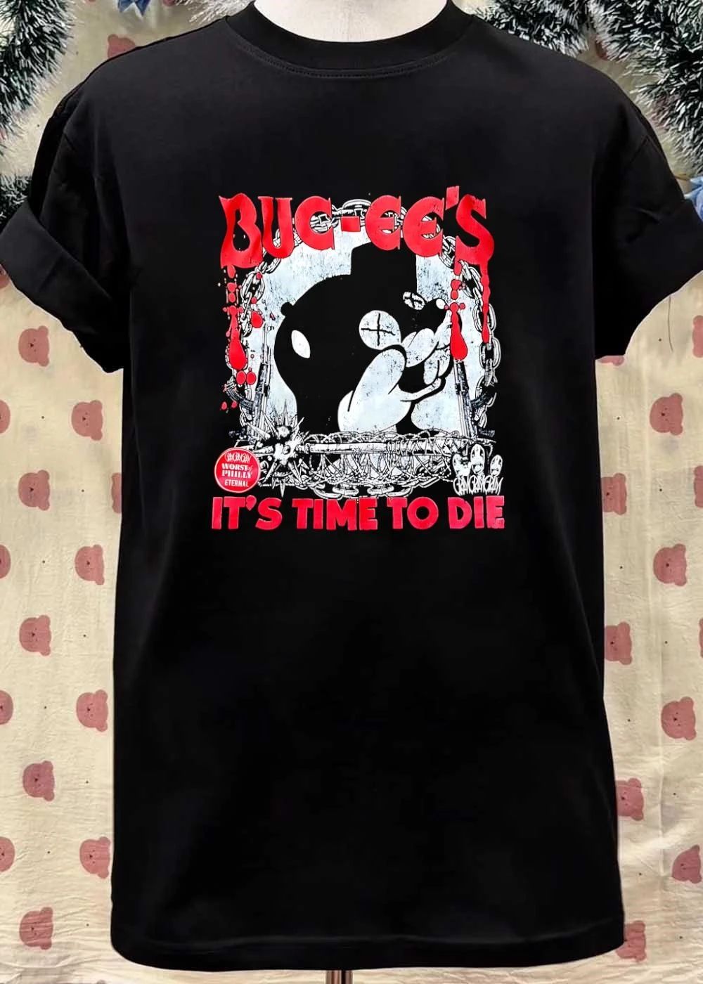 Buc-Cee’s Grim Mascot Gun It’s Time To Die T-Shirt