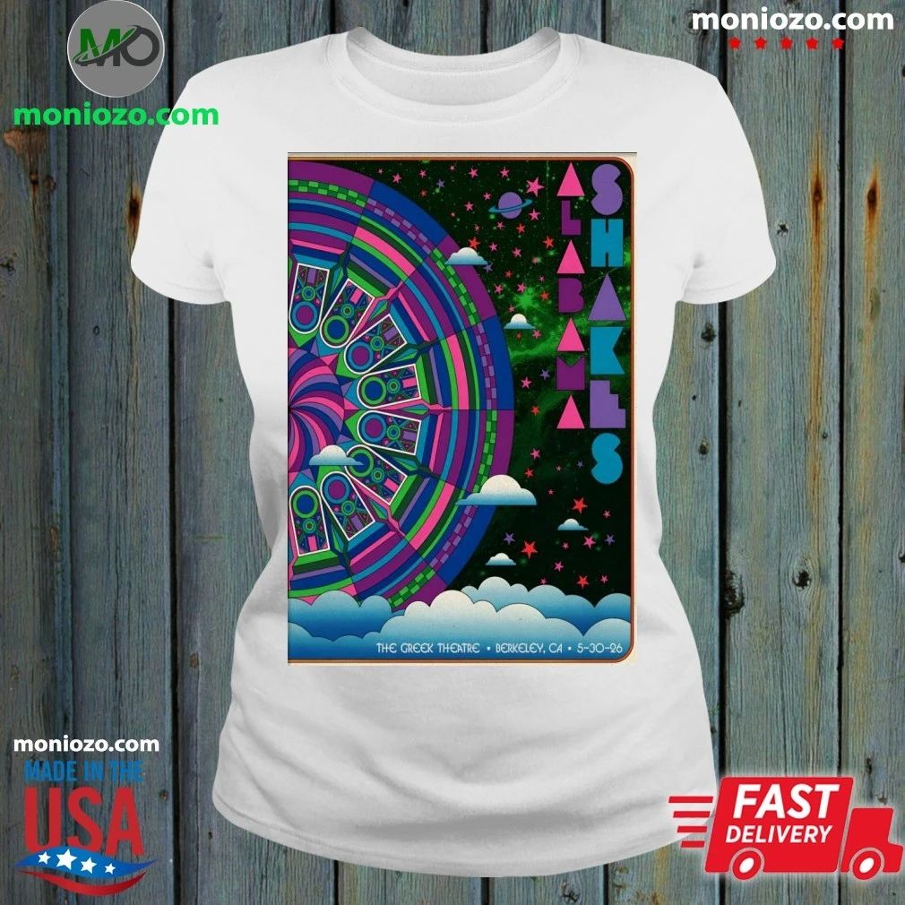 Original Alabama Shakes Greek Theatre In Berkeley CA May 30 2026 Poster Shirt