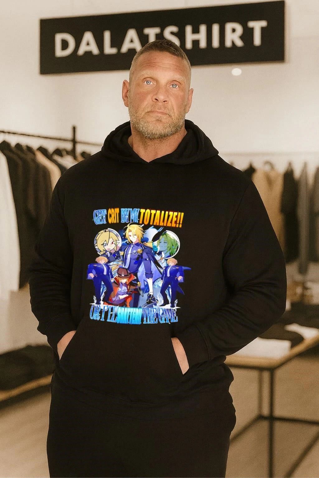 Get Crit By My Totalize Or I’ll Shatter The Game Anime Character shirt