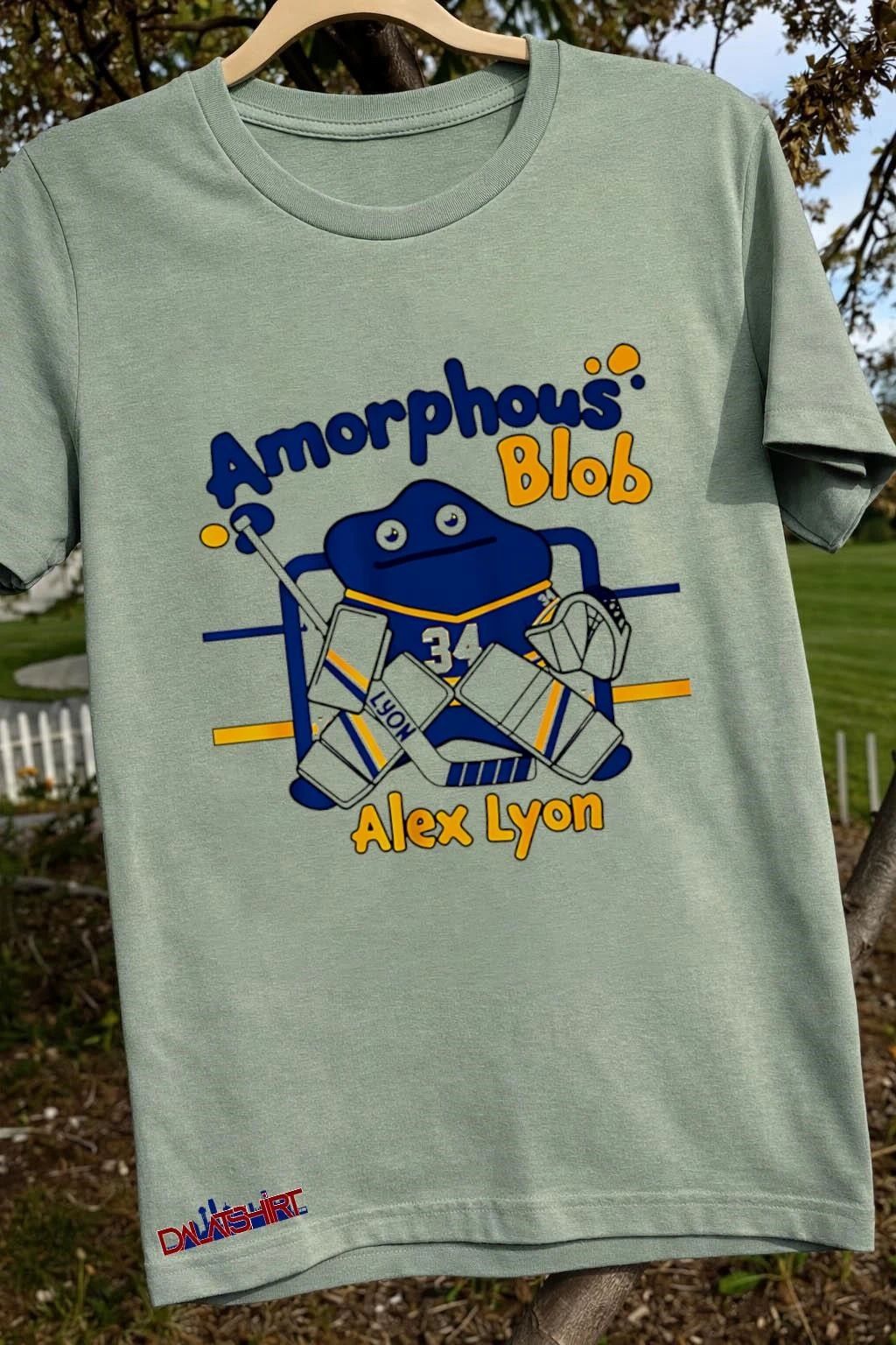 Buffalo Sabres Alex Lyon Amorphous Blob meme shirt