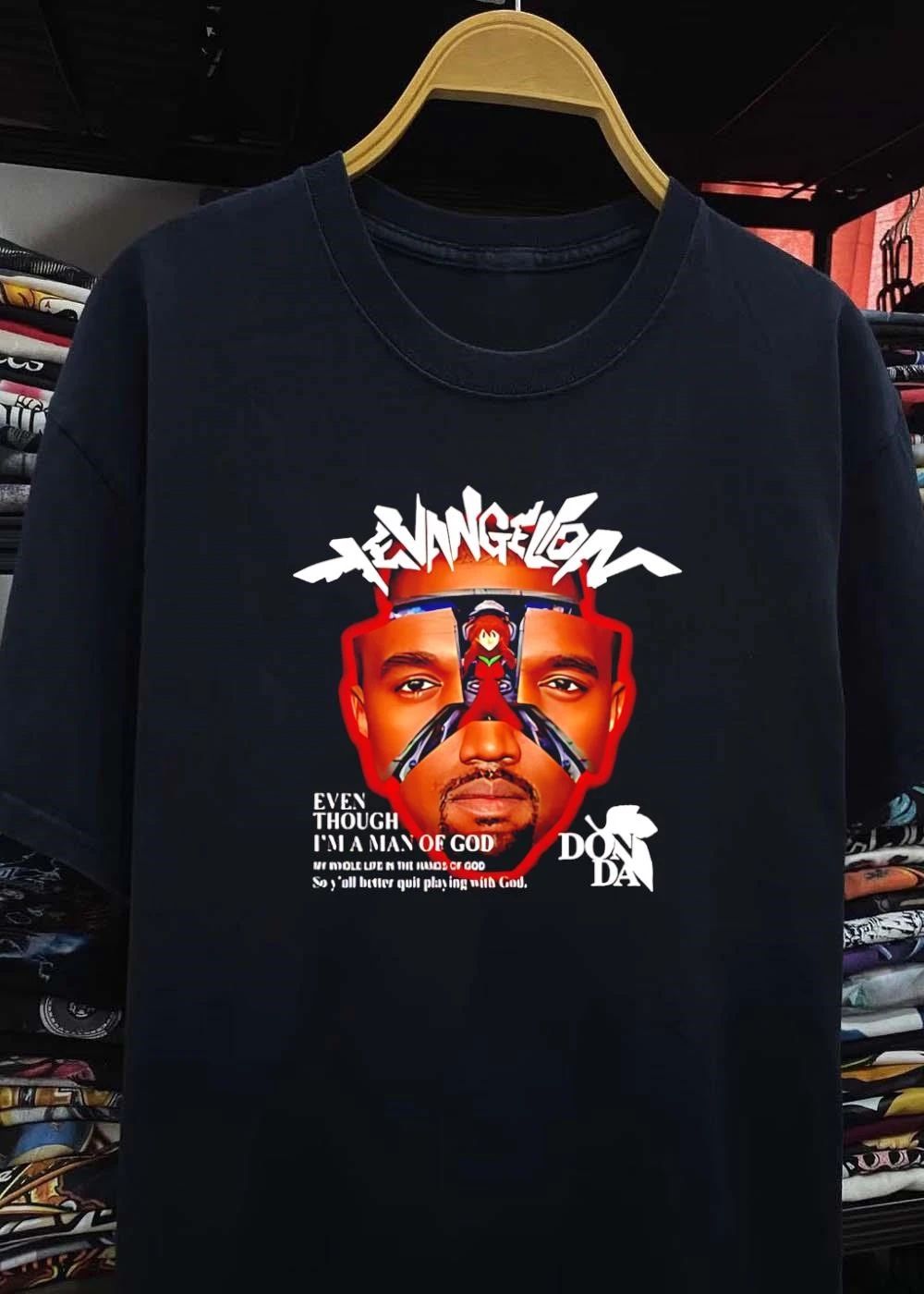 Evangelion Even Though I’m A Man Of God shirt