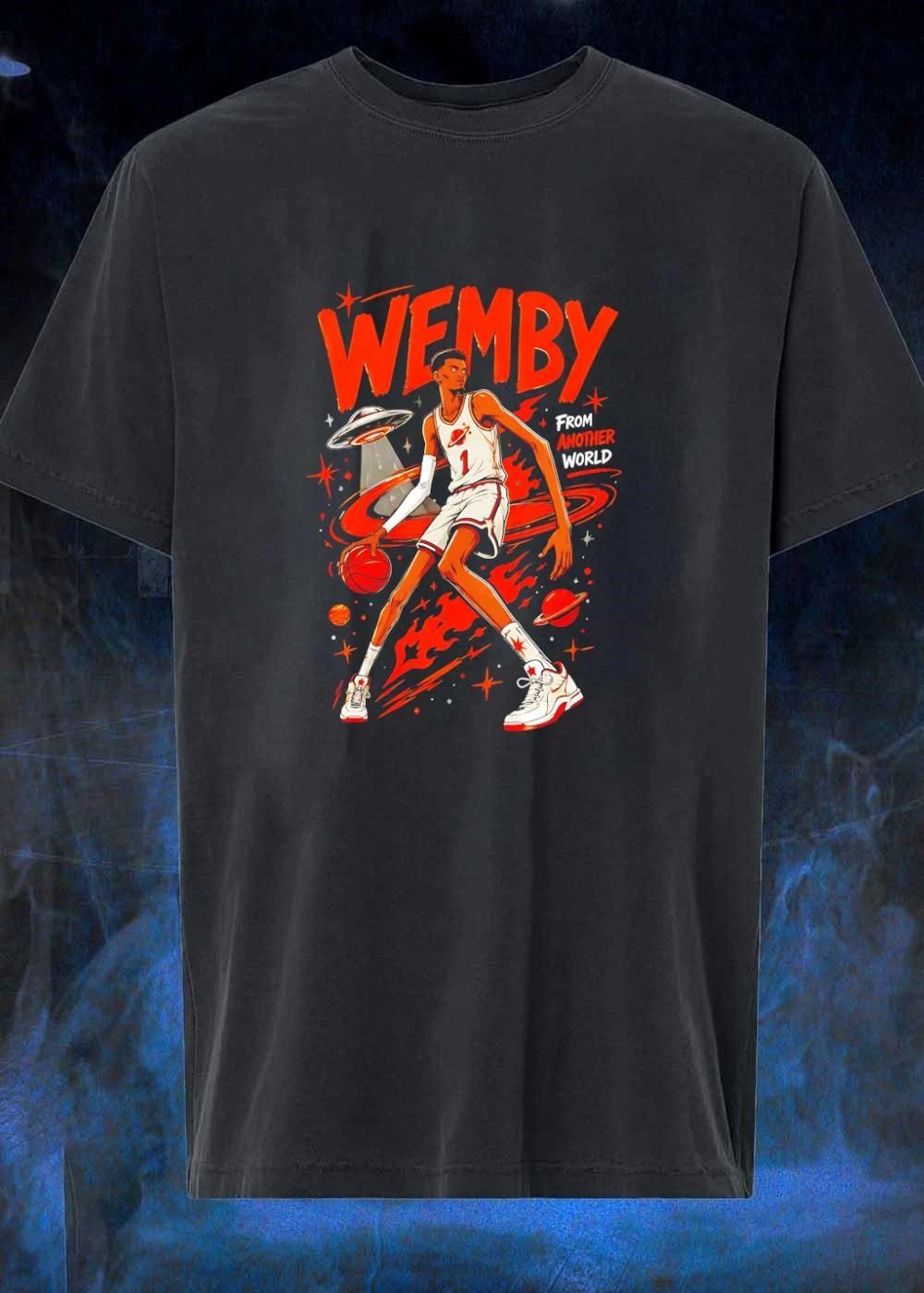 Wemby From Another World Victor Wembanyama Alien Basketball shirt