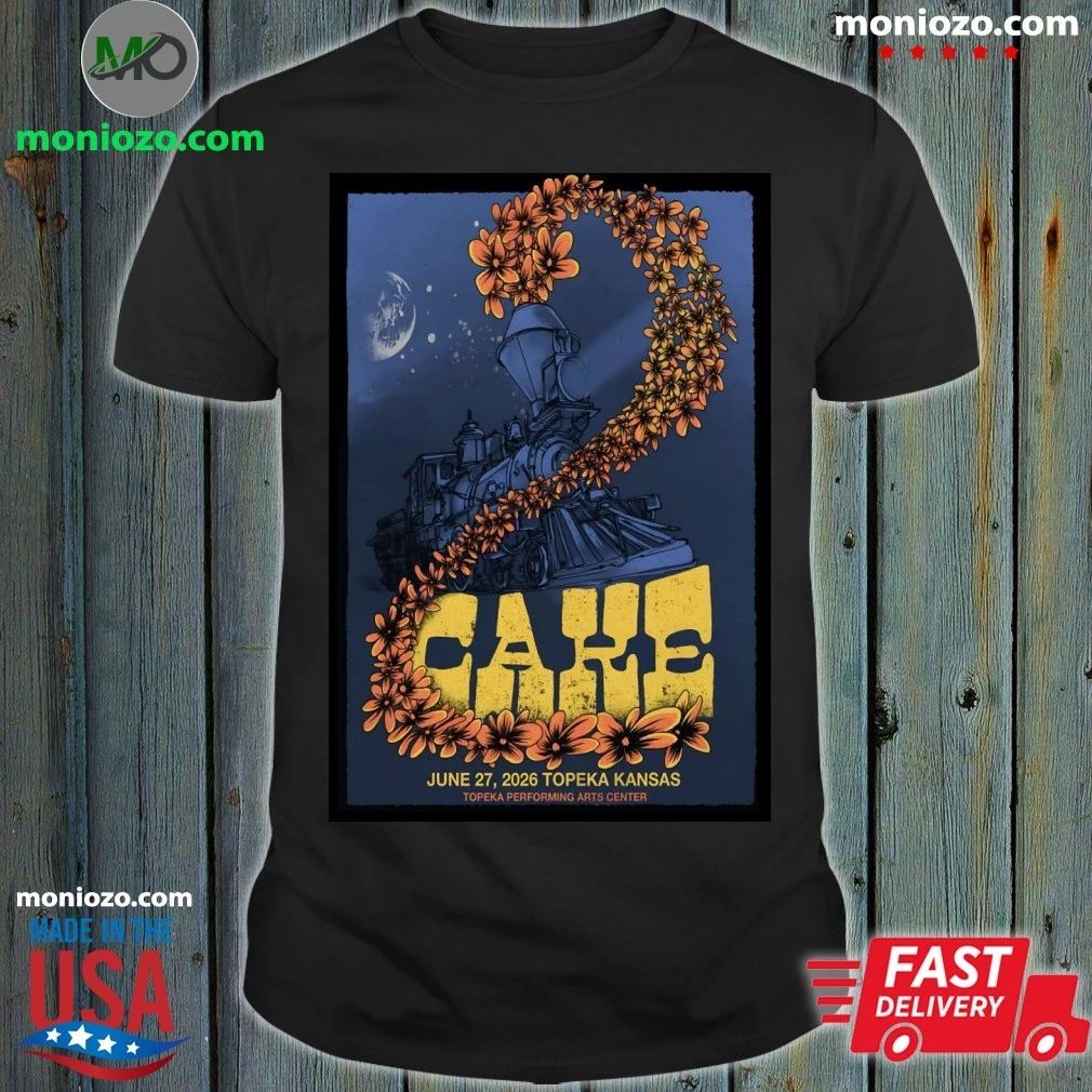 Cake June 27 2026 In Topeka Kansas Poster Shirt