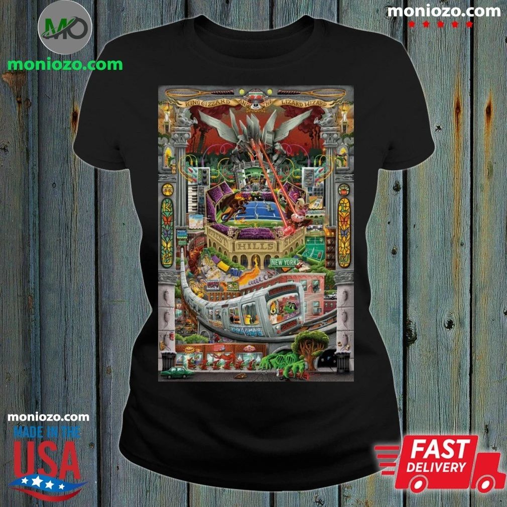 King Gizzard & the Lizard Wizard 3 shows at Forest Hills Stadium Aug 20, 21, 22 2026 Poster Shirt