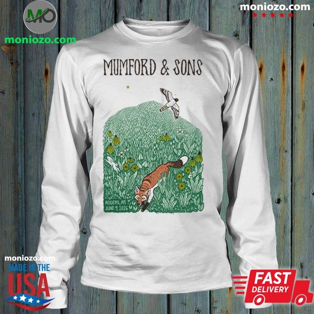 Original Mumford And Sons Walmart AMP In Rogers AR June 9 2026 Shirt