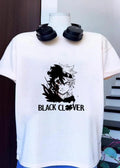 Black Clover Asta Split Demon Form Never Give Up Anime Manga Future Arc 2026 Shirt