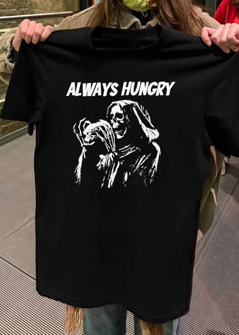 Skeleton always hungry Brennen Taylor shirt