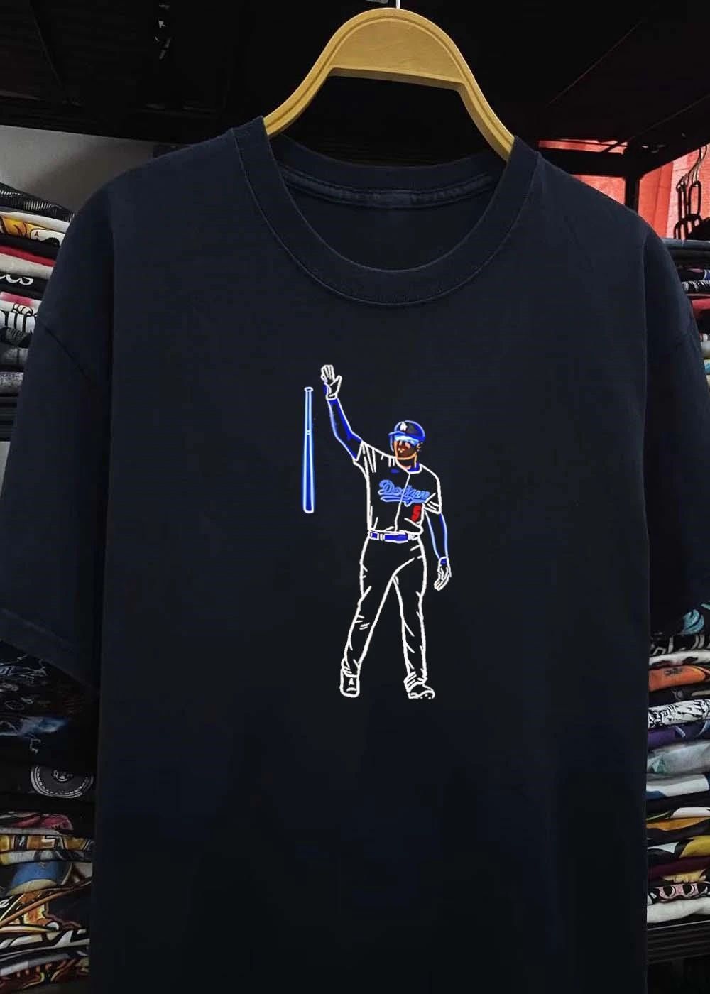 Dodgers Freddie Freeman Walk Off Homer neon shirt
