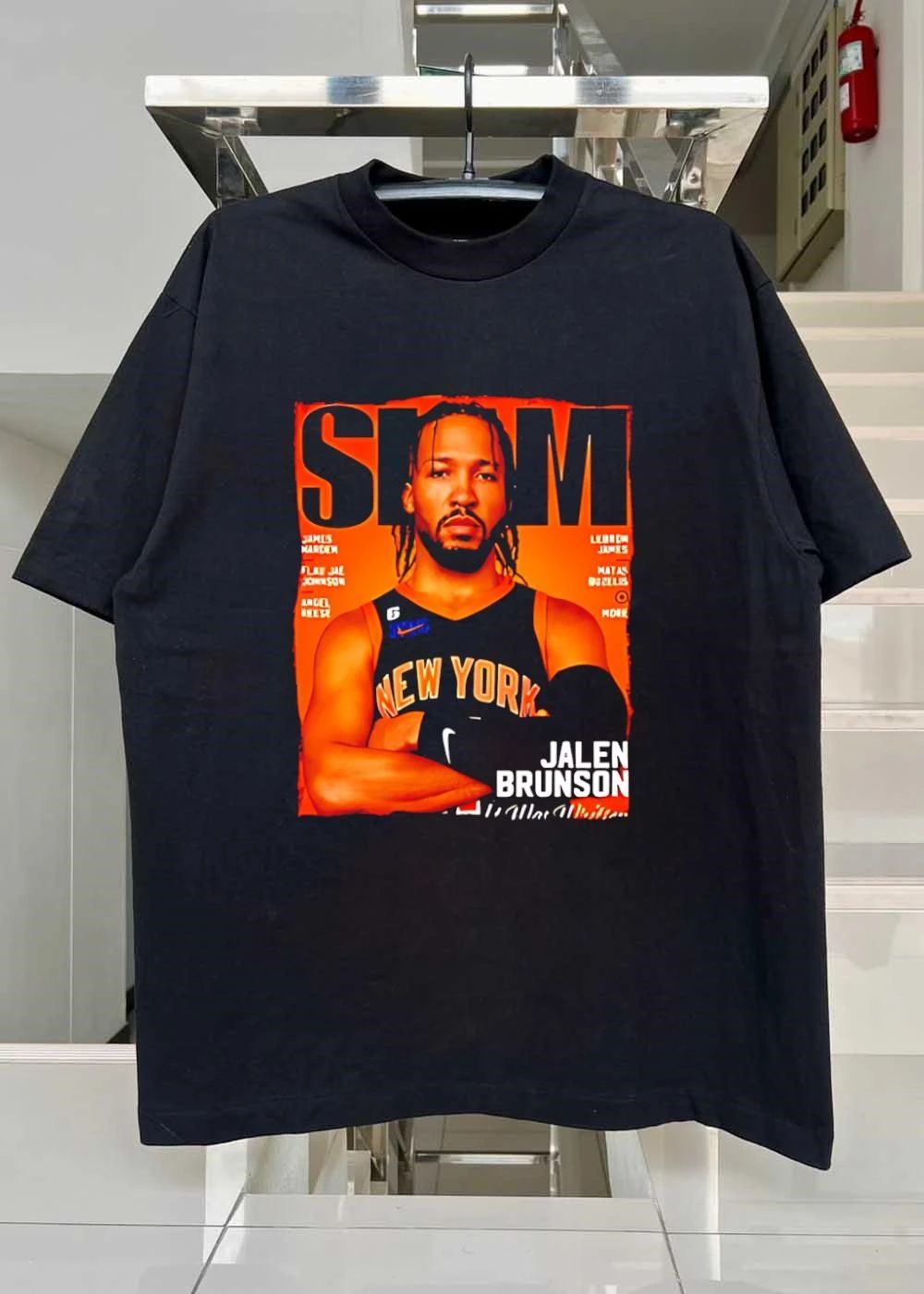 Slam Magazine Jalen Brunson New York Basketball shirt