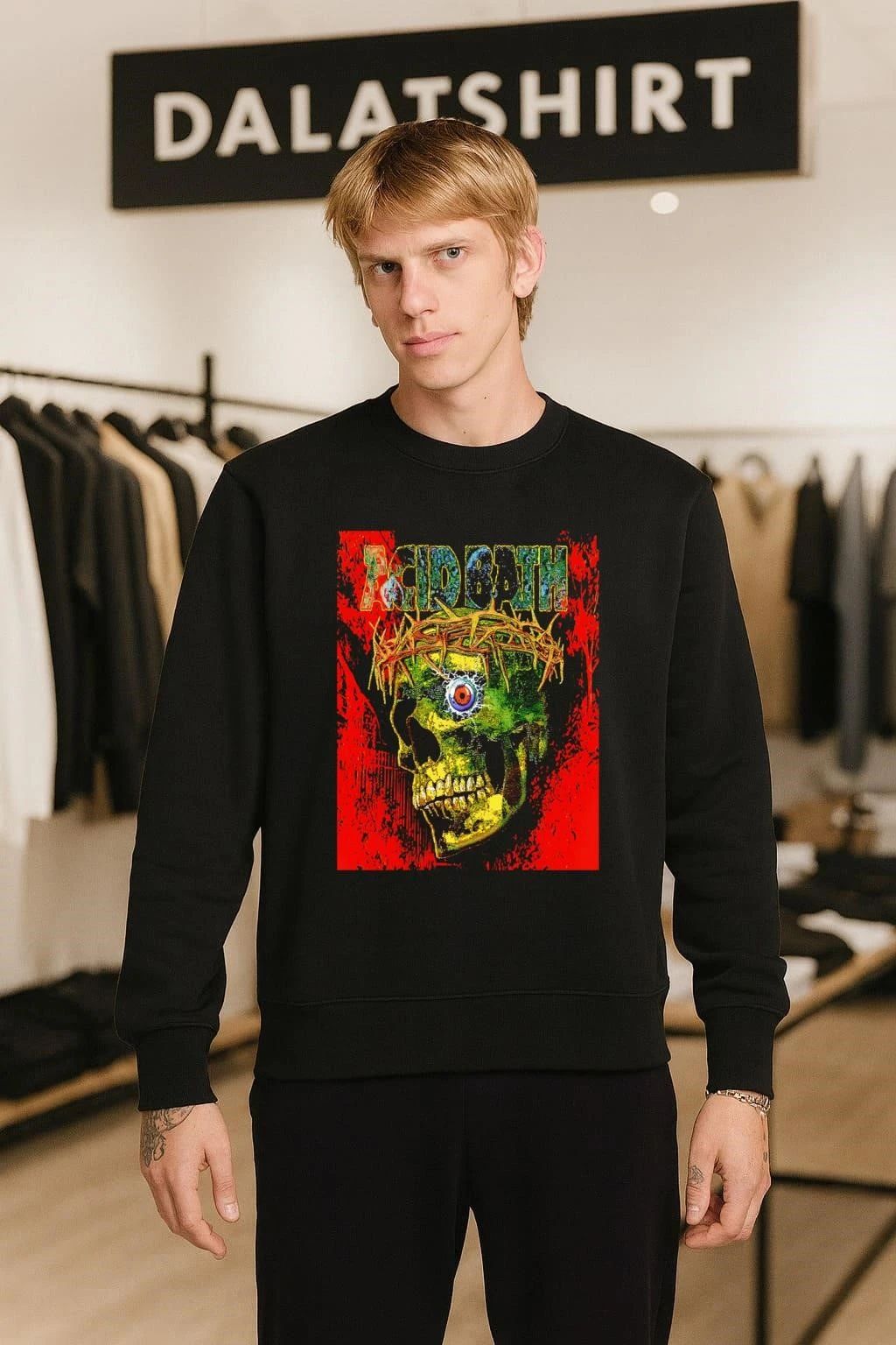 Acid Bath Skull Crown Of Thorns shirt