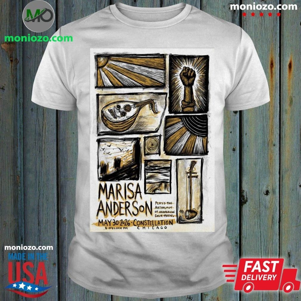 Marisa Anderson May 30 2026 Comrade in Chicago IL Poster Shirt