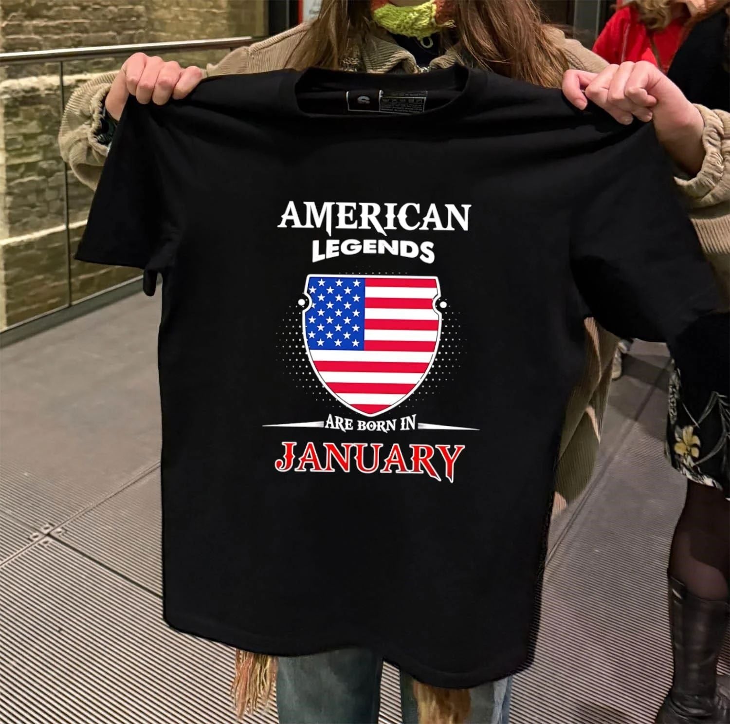 American Legends Are Born In January shirt