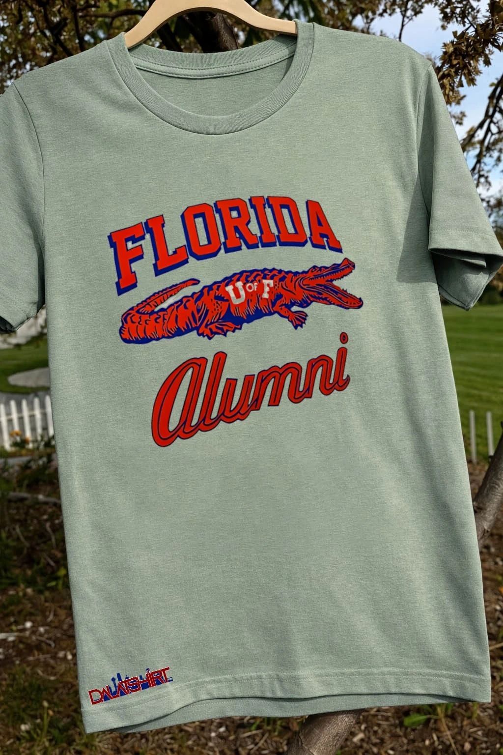 Florida U Of F Alumni Gator Logo Mascot shirt