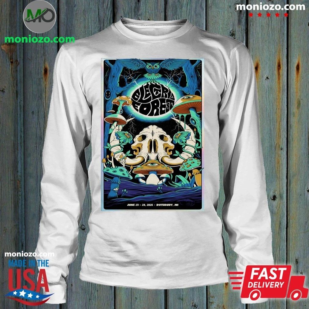 Electric Forest Rothbury MI June 25-28 2026 Poster Shirt