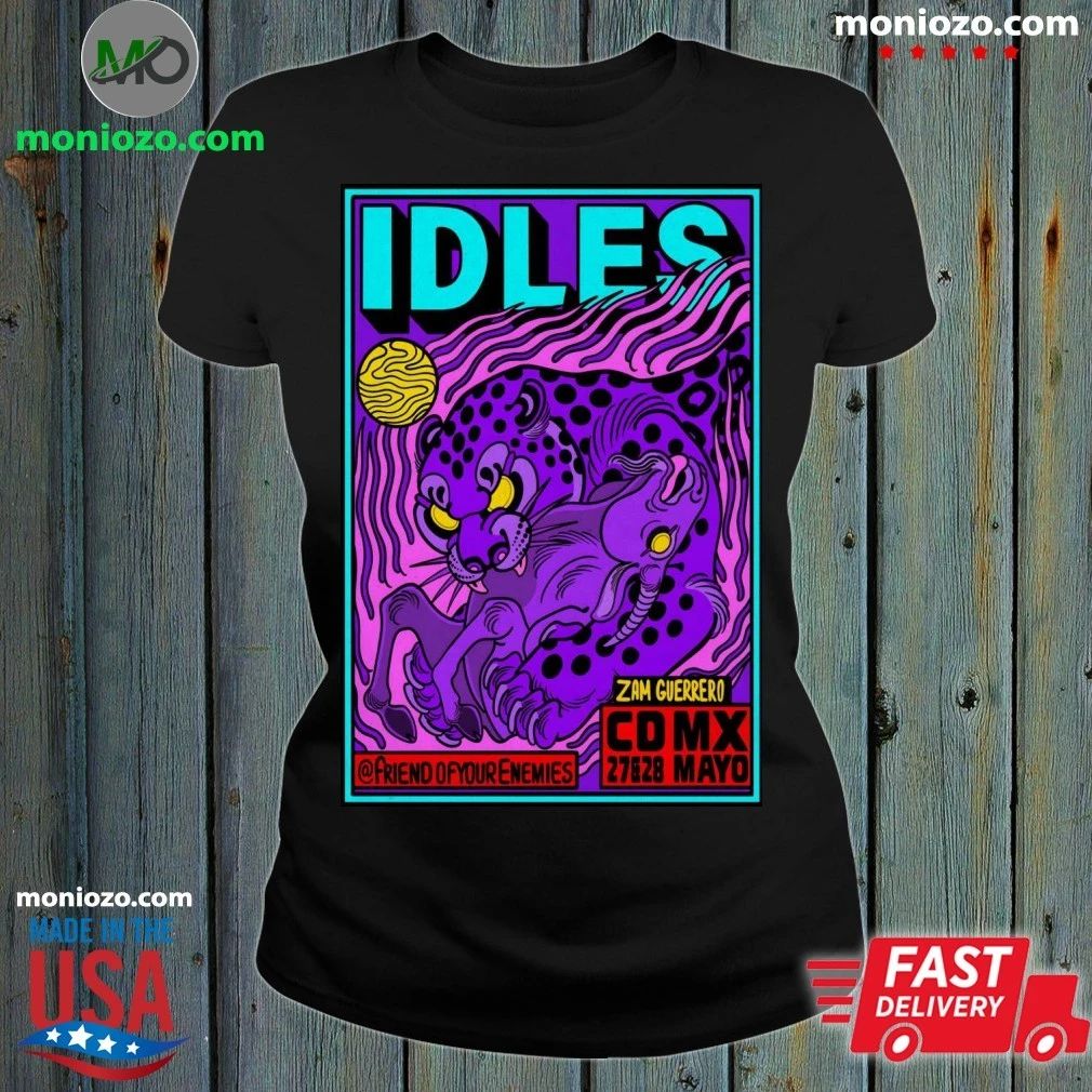 Original Idles Mexico Event On May 27-28 2026 Poster Shirt