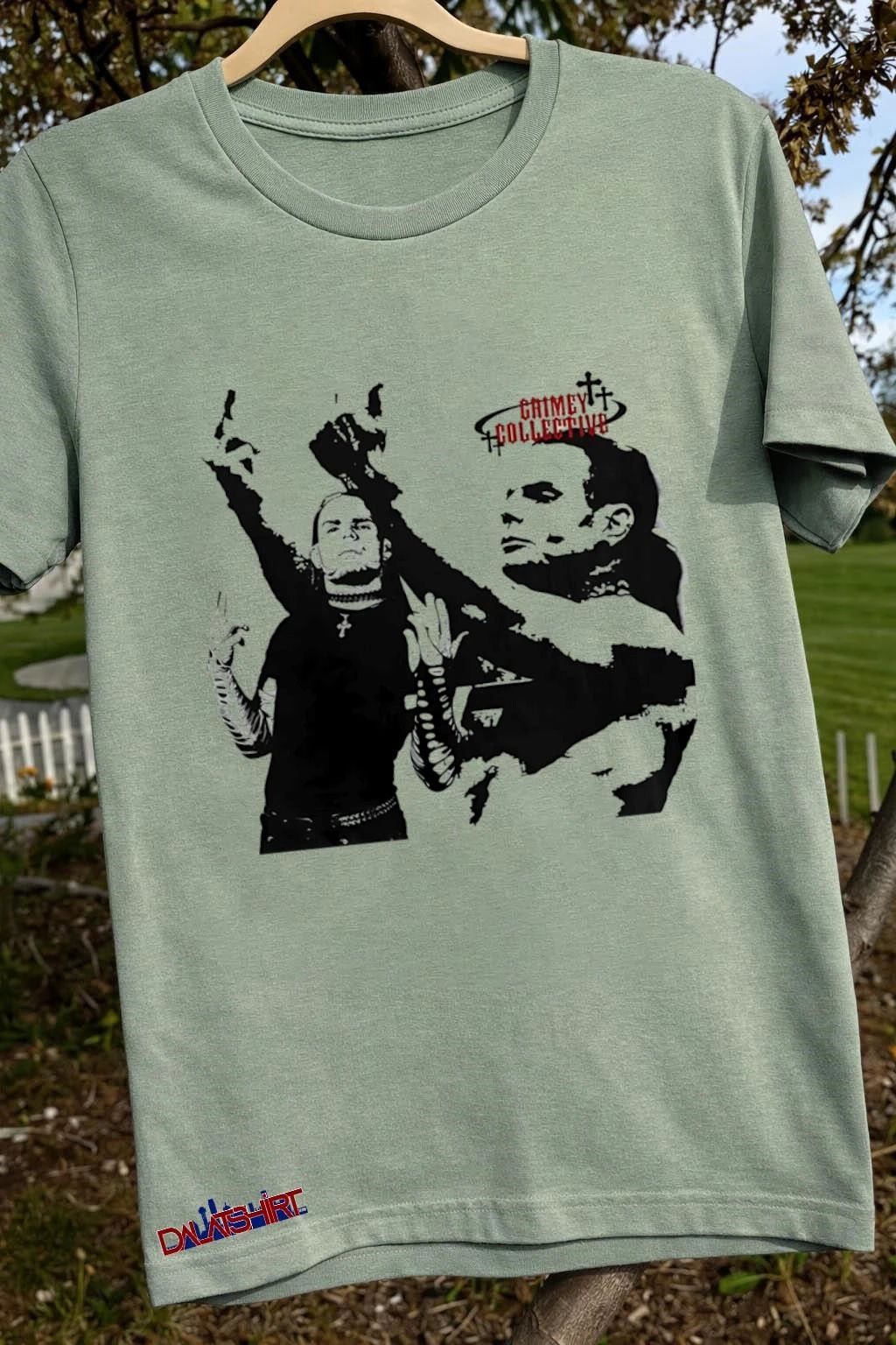 Grimey Collective Jeff Hardy Dual Portrait shirt