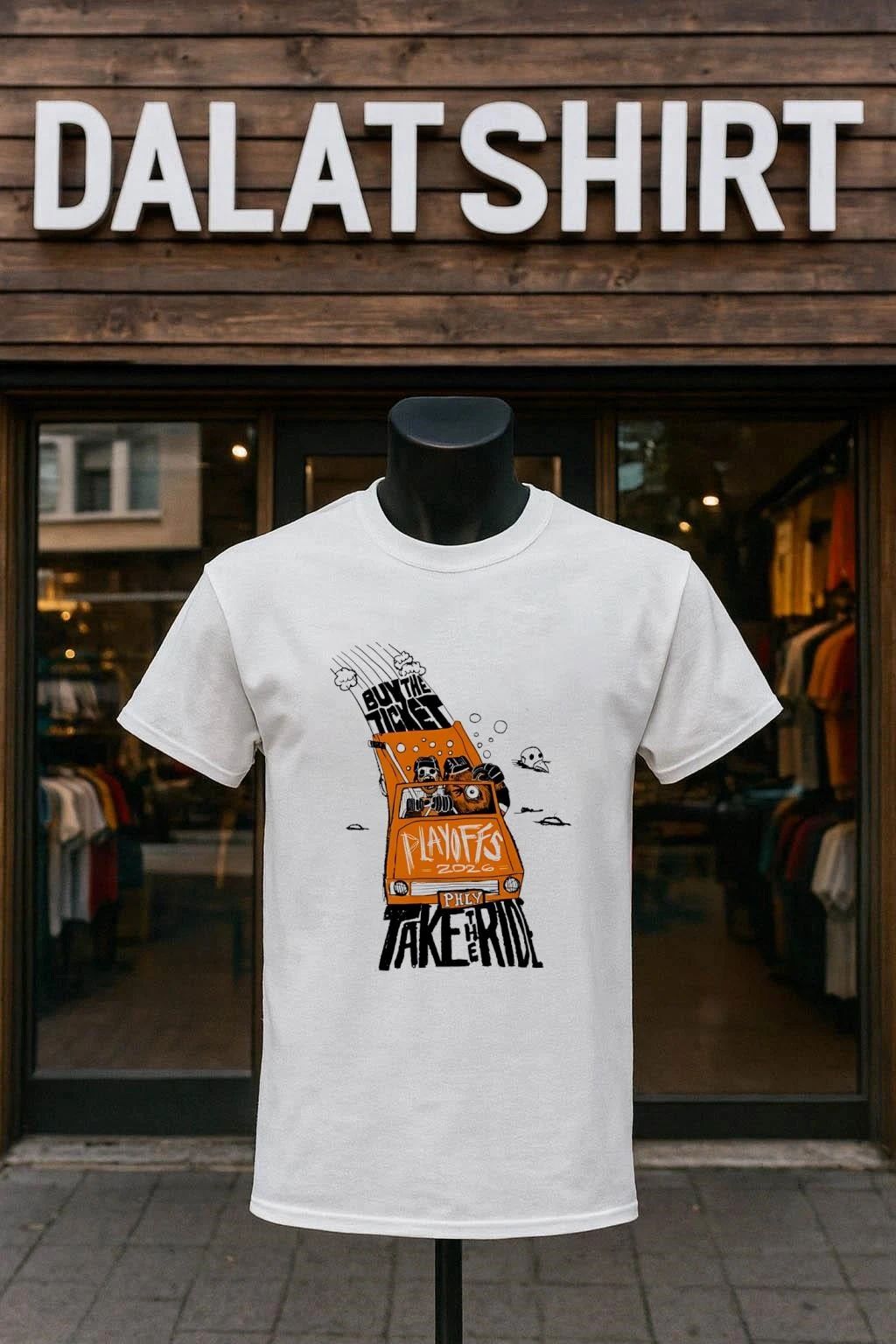 Philadelphia Flyers Buy the ticket Playoffs 2026 Take the ride shirt