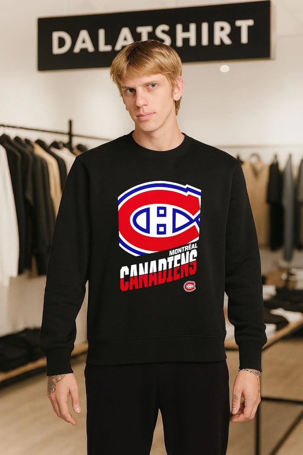 Montréal Canadiens Classic Hockey Logo Graphic shirt