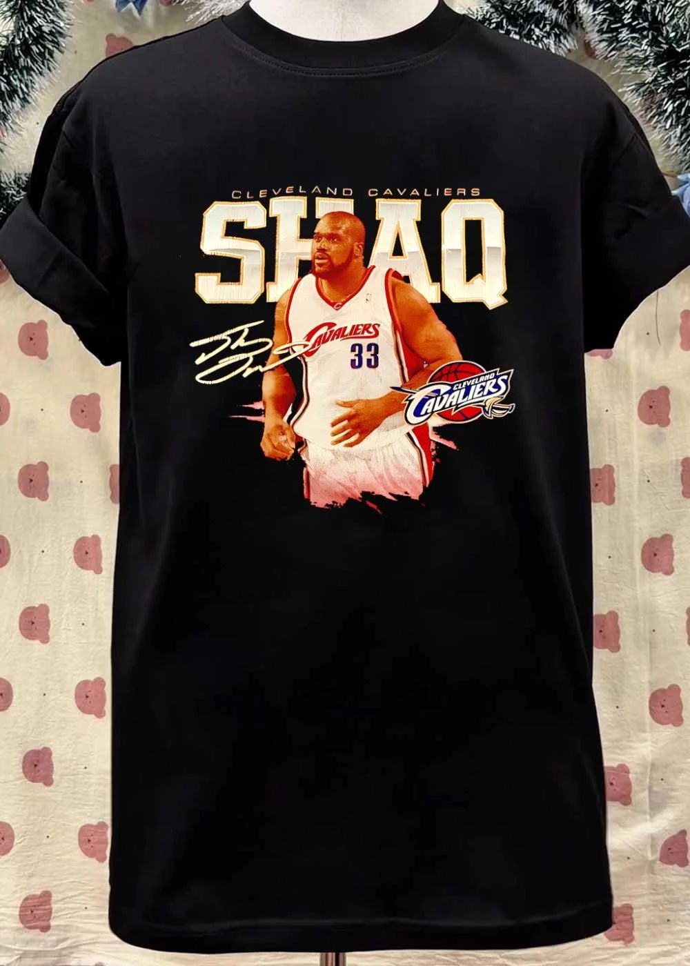 Shaquille O’Neal Cleveland Cavaliers Shaq 33 Basketball shirt