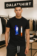 Burning Cigarette Man in Chains shirt