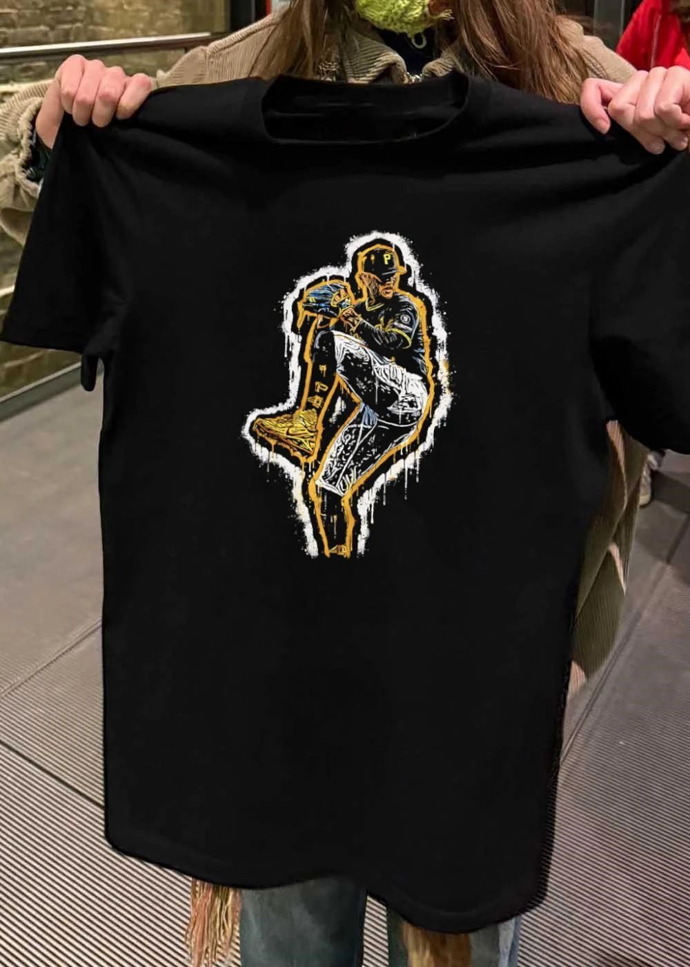 Paul Skenes Pittsburgh Pirates Splatter Paint shirt