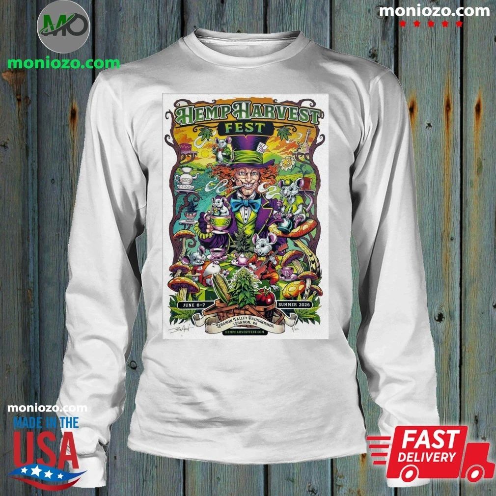 Original The Hemp Harvest Fest June 6–7, 2026 in Lebanon, Pennsylvania Poster Shirt